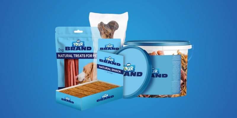 Petmex natural dog chews — private label production